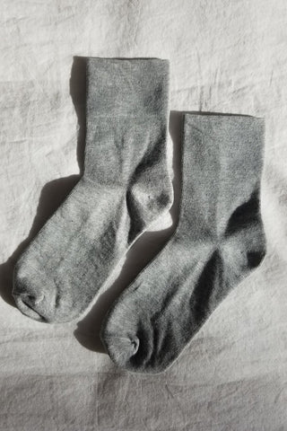 Sneaker Socks Ht. Grey