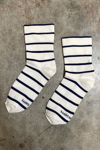 Wally Socks Breton Stripe