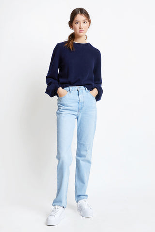 70s High Straight Jeans Marin Hits