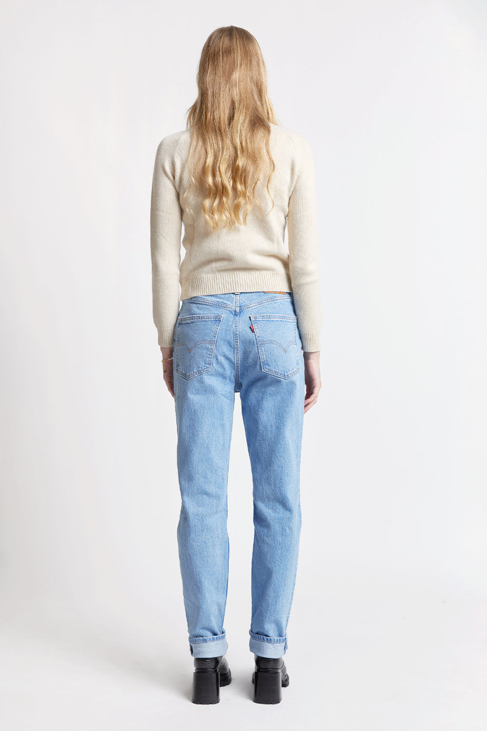 70s High Straight Jeans Marin Park