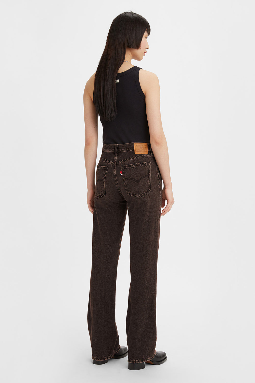 Levi's Baggy Bootcut Jeans Chroma Acid Chicory Coffee