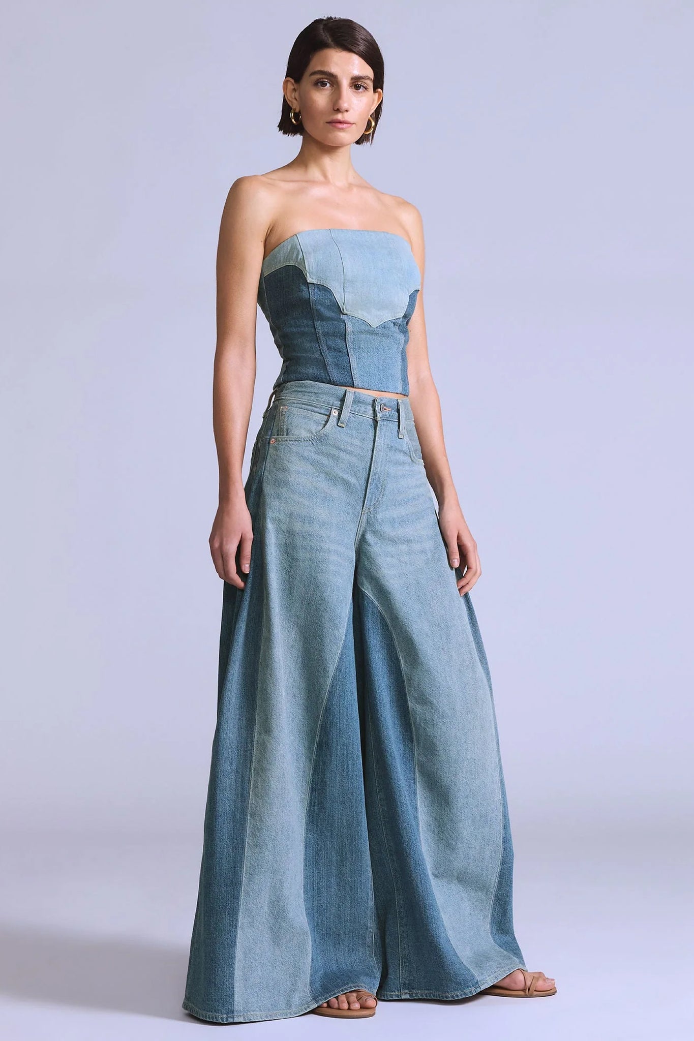 Blue Tab Roper Jeans Barrel Moj