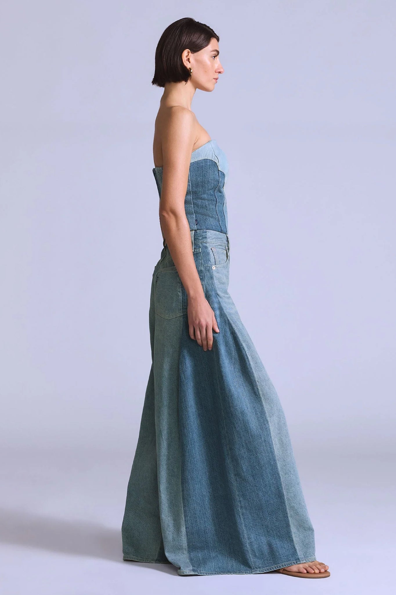 Blue Tab Roper Jeans Barrel Moj