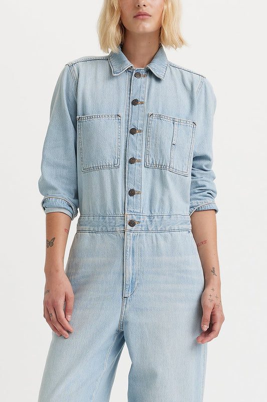 Iconic Lightweight Jumpsuit Celebrate the Moment Blue