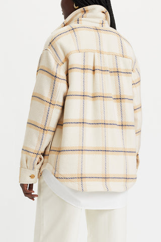 Nola Shaket Etta Plaid Almond Buff