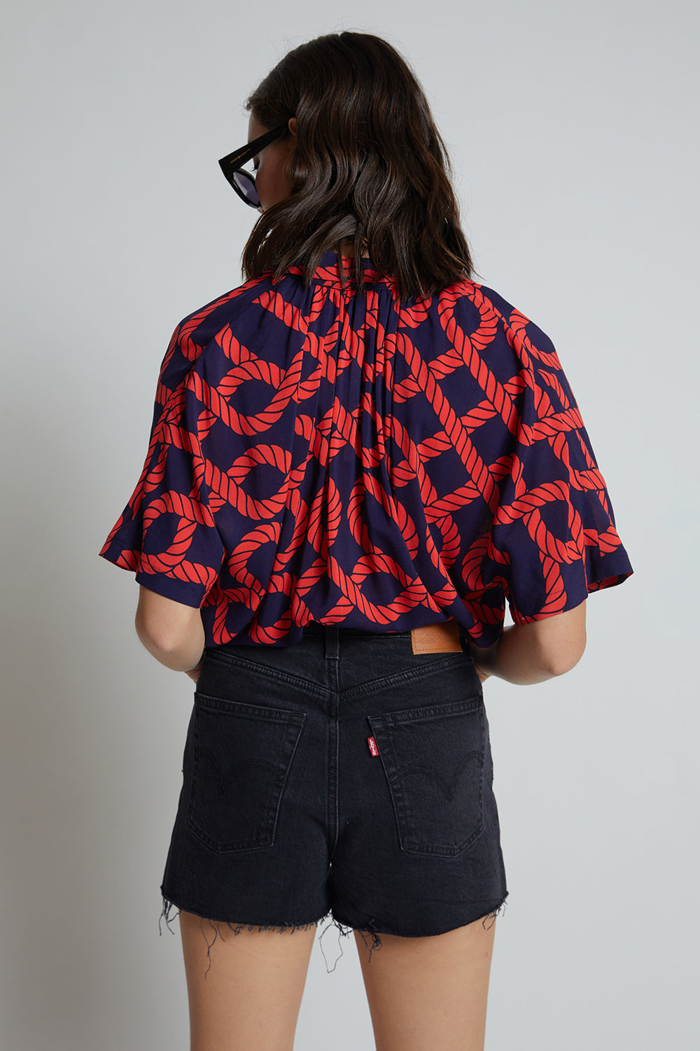 Ribcage Shorts Black Lake