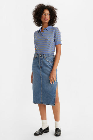 Levi's Side Split Skirt Artist Divided