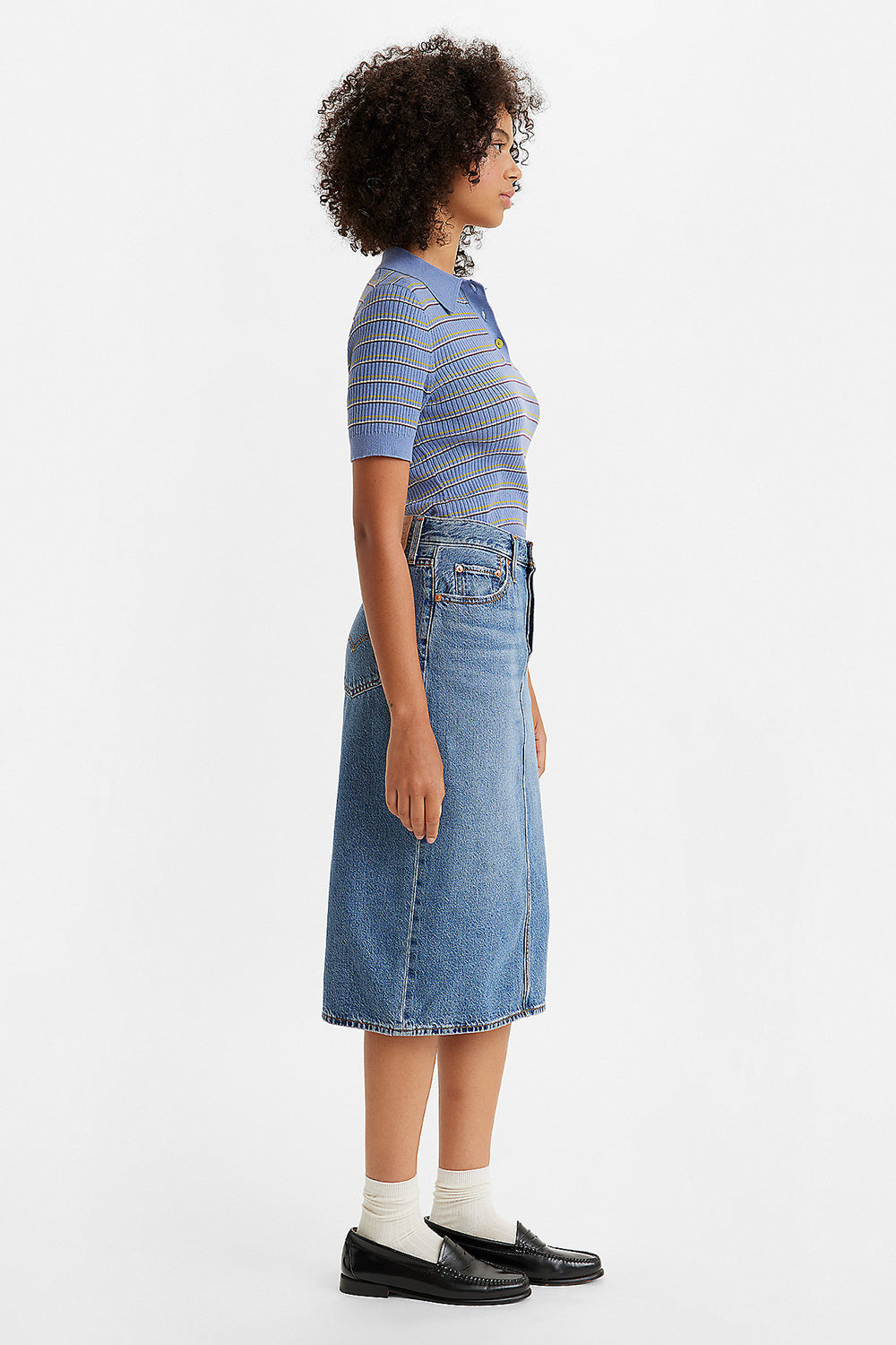 Levi's Side Split Skirt Artist Divided