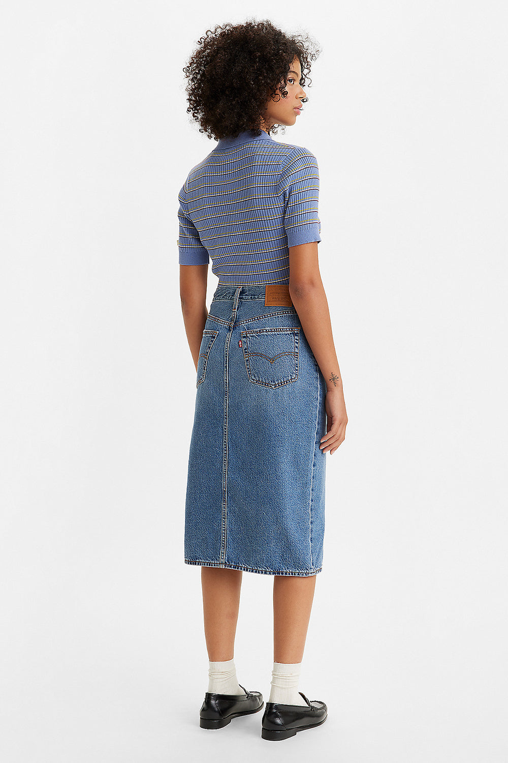 Levi's Side Split Skirt Artist Divided