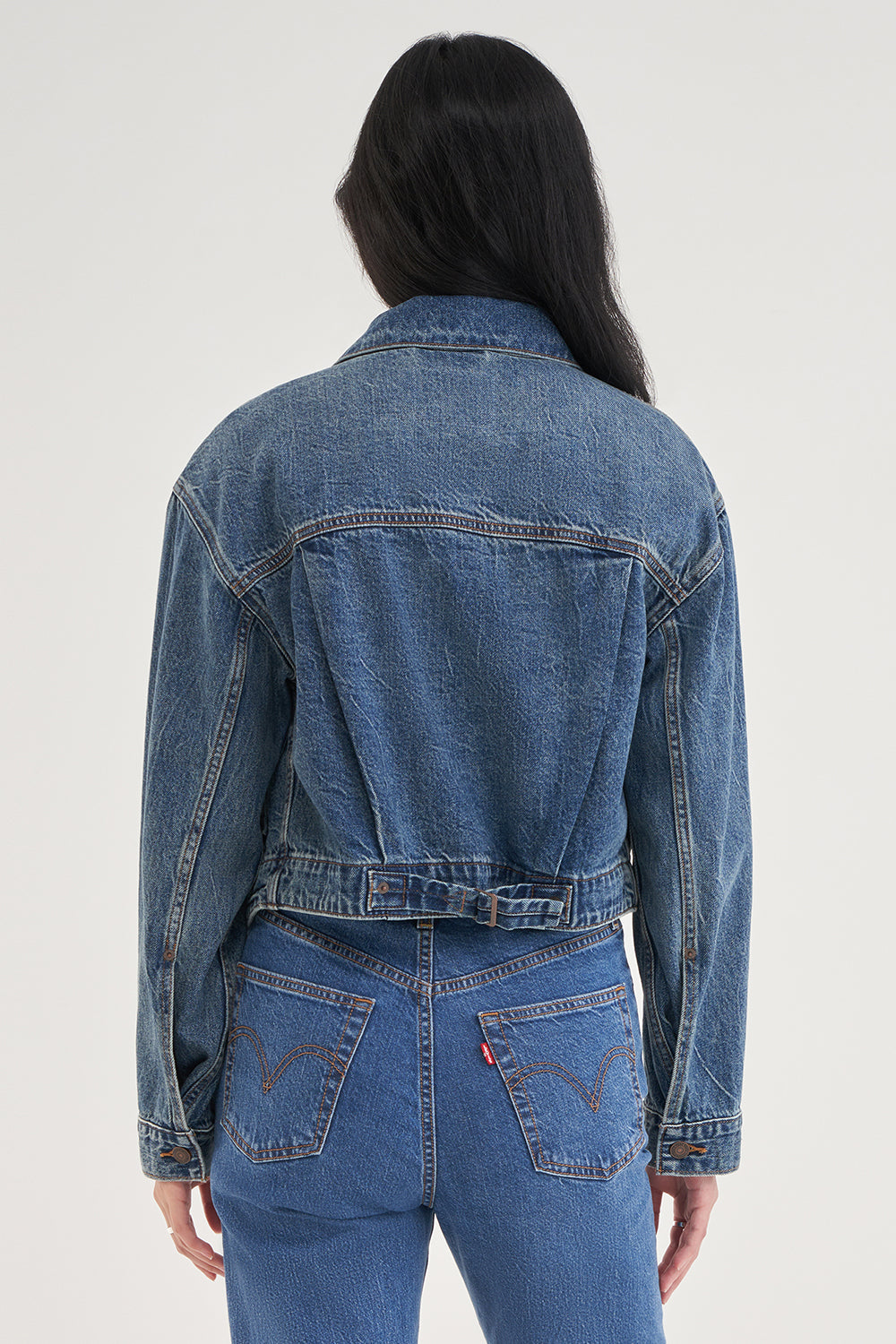Tailored '90s Trucker Jacket Missed my Flight