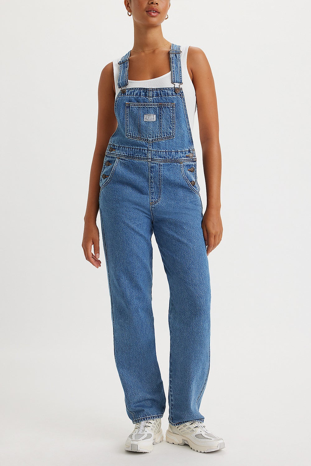 Vintage Denim Overall Foolish Love Blue