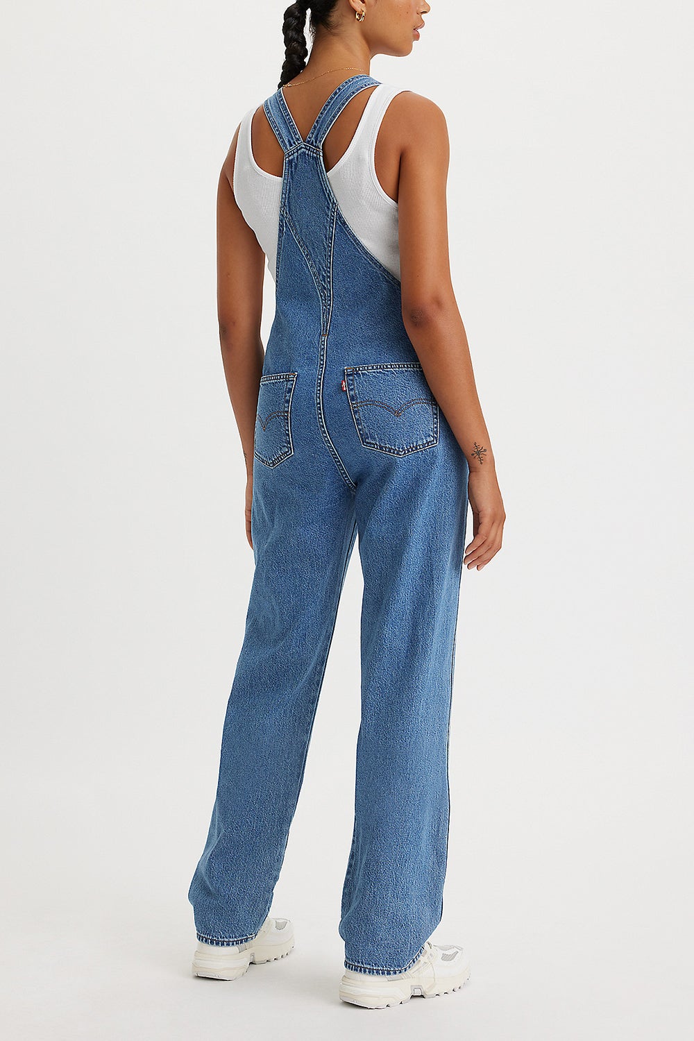 Vintage Denim Overall Foolish Love Blue