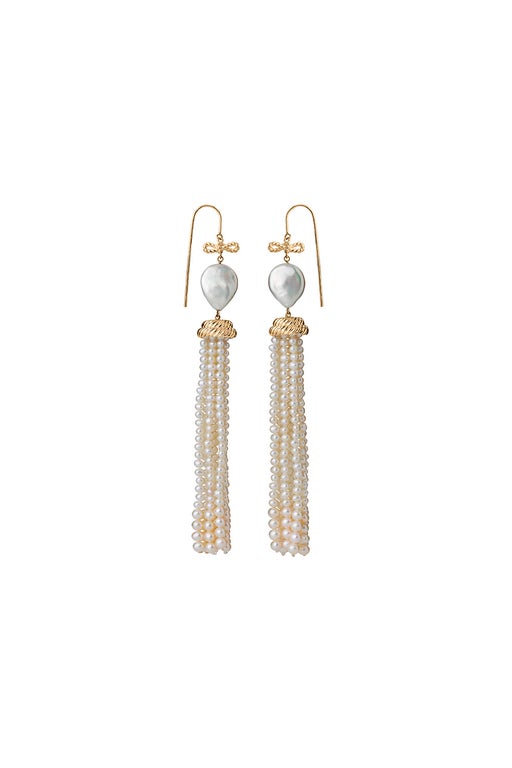 Long Love Earrings Gold-Plated