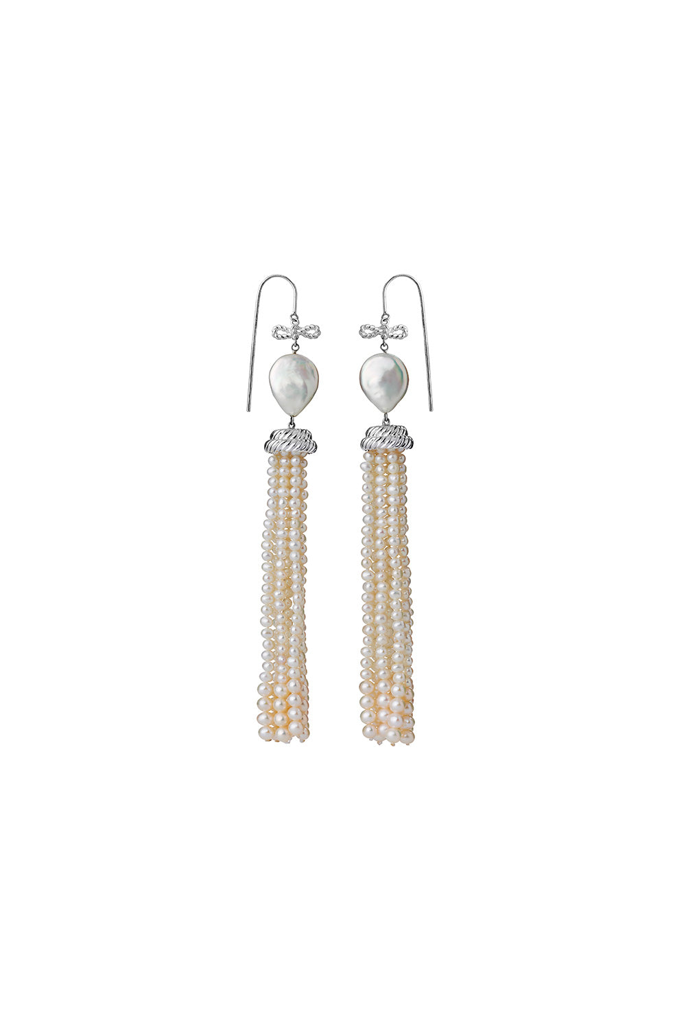 Long Love Earrings Silver