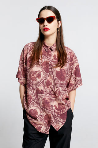 Long Sonnet Shirt Burgundy