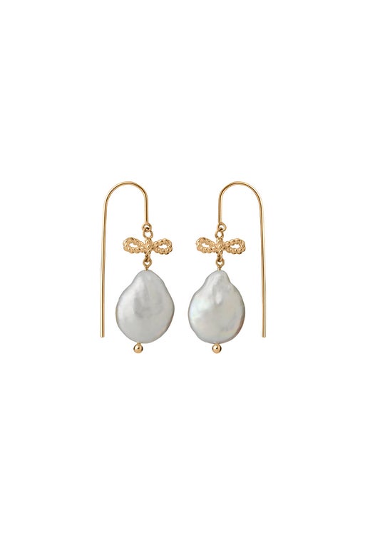 Love Drop Earrings Gold-Plated