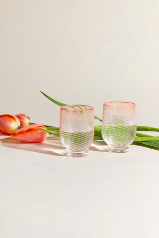 Coil Glass Peach