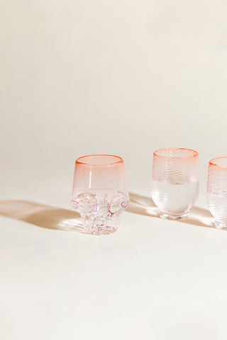 Umbrella Glass Peach