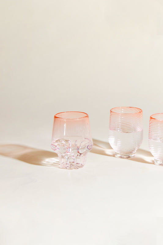 Umbrella Glass Peach