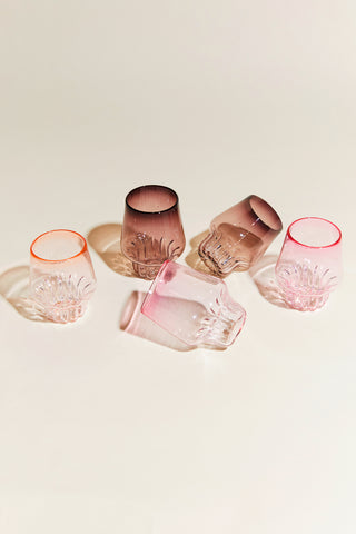 Umbrella Glass Peach