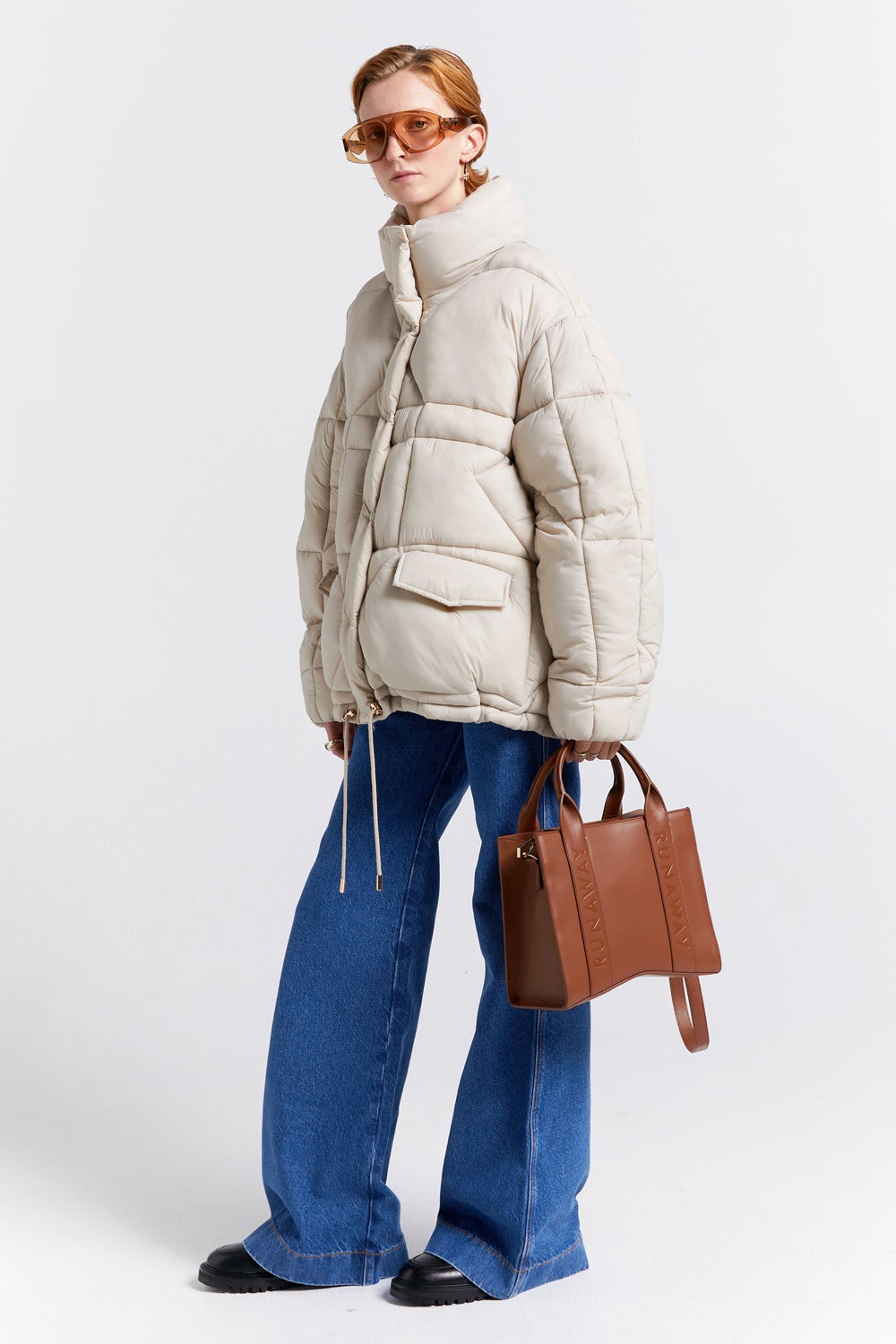 Mega Monogram Jacket Ecru