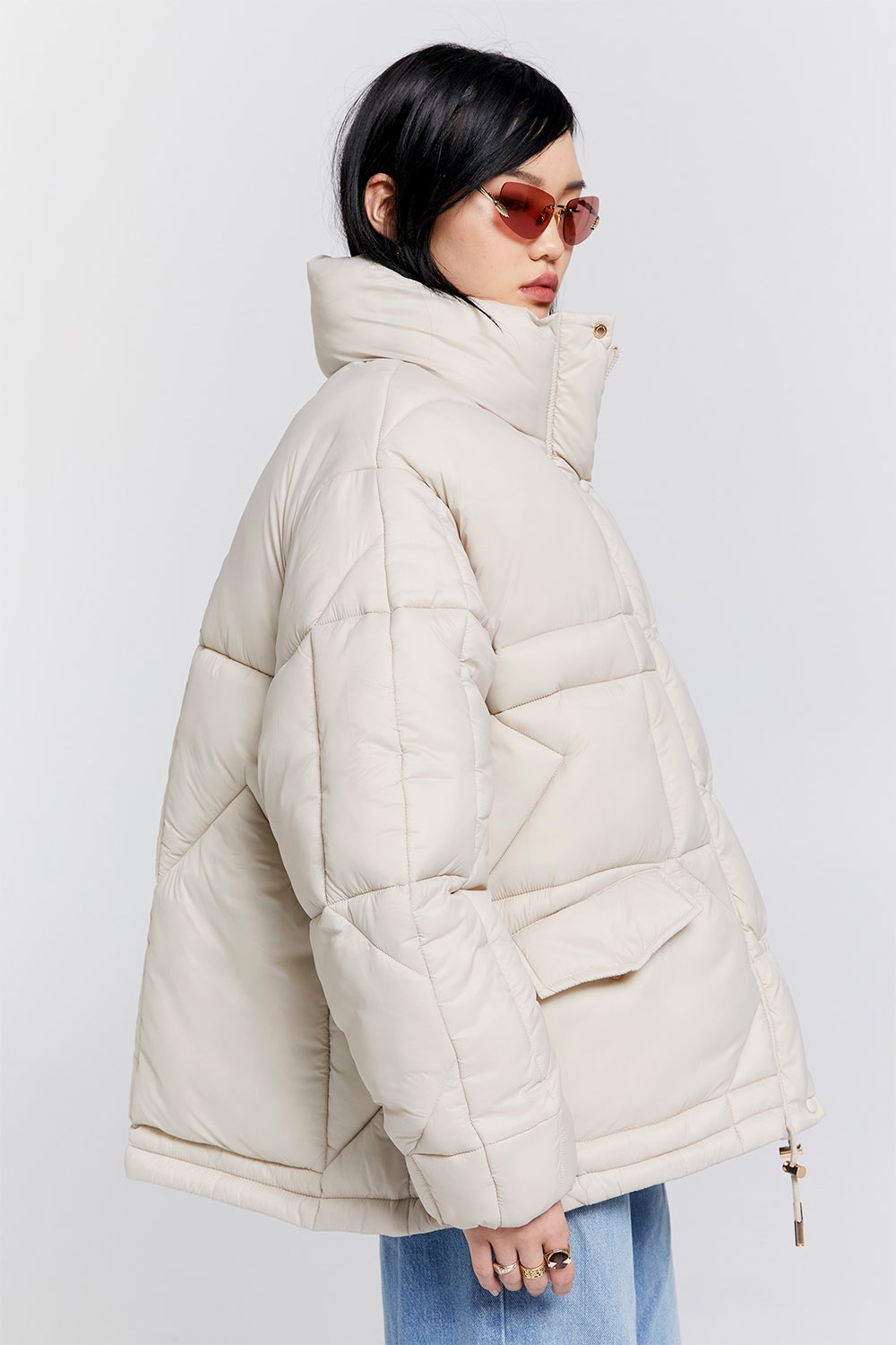 Mega Monogram Jacket Ecru