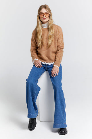 Mika Cashmere Sweater Camel