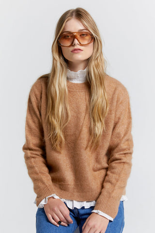 Mika Cashmere Sweater Camel