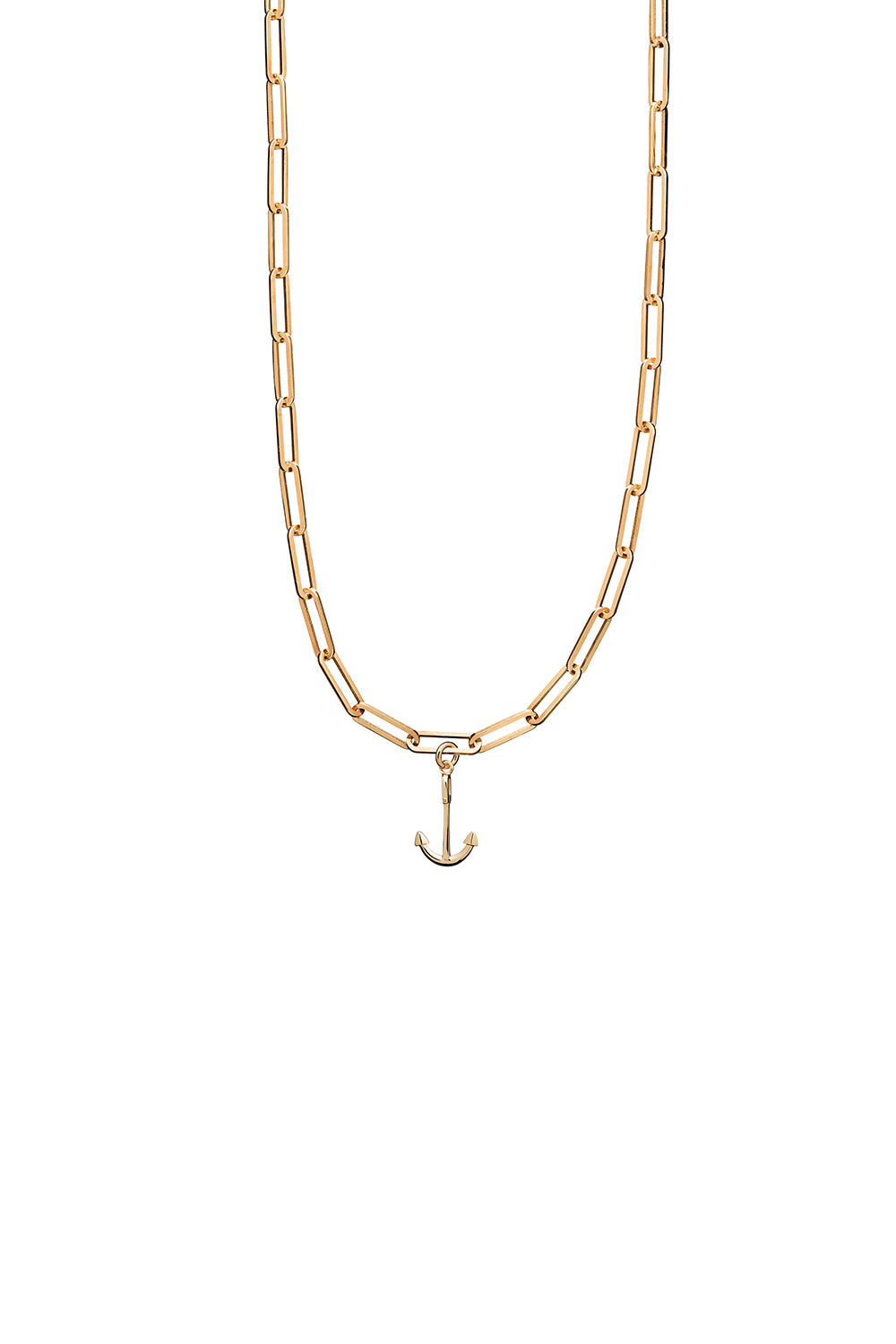 Mini Anchor Charm Gold