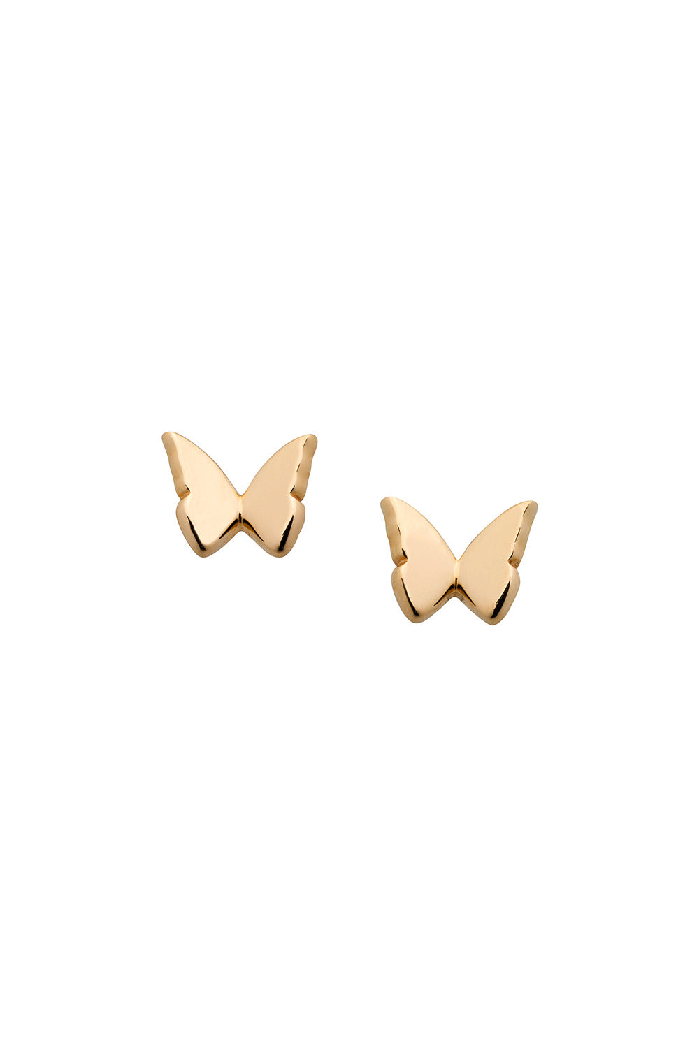 Mini Butterfly Studs Gold