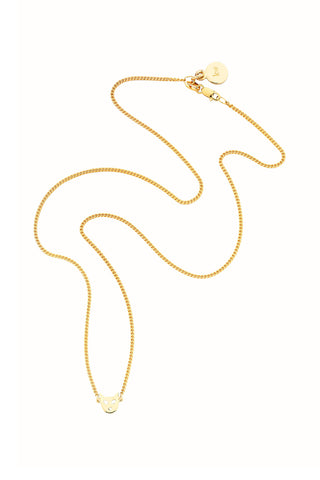 Mini Cat Necklace Gold