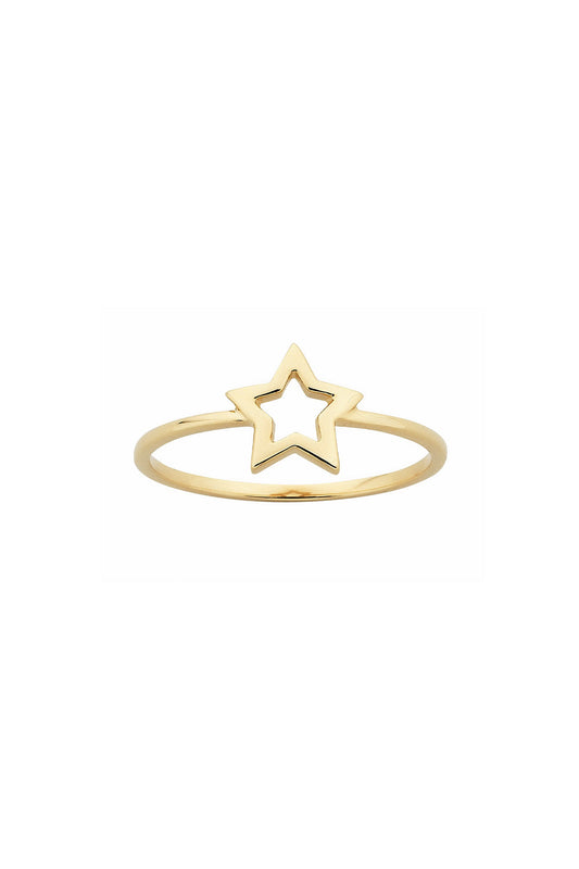 Mini Star Ring Gold