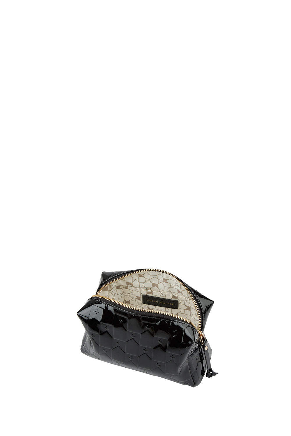 Monogram Cosmetic Bag Black