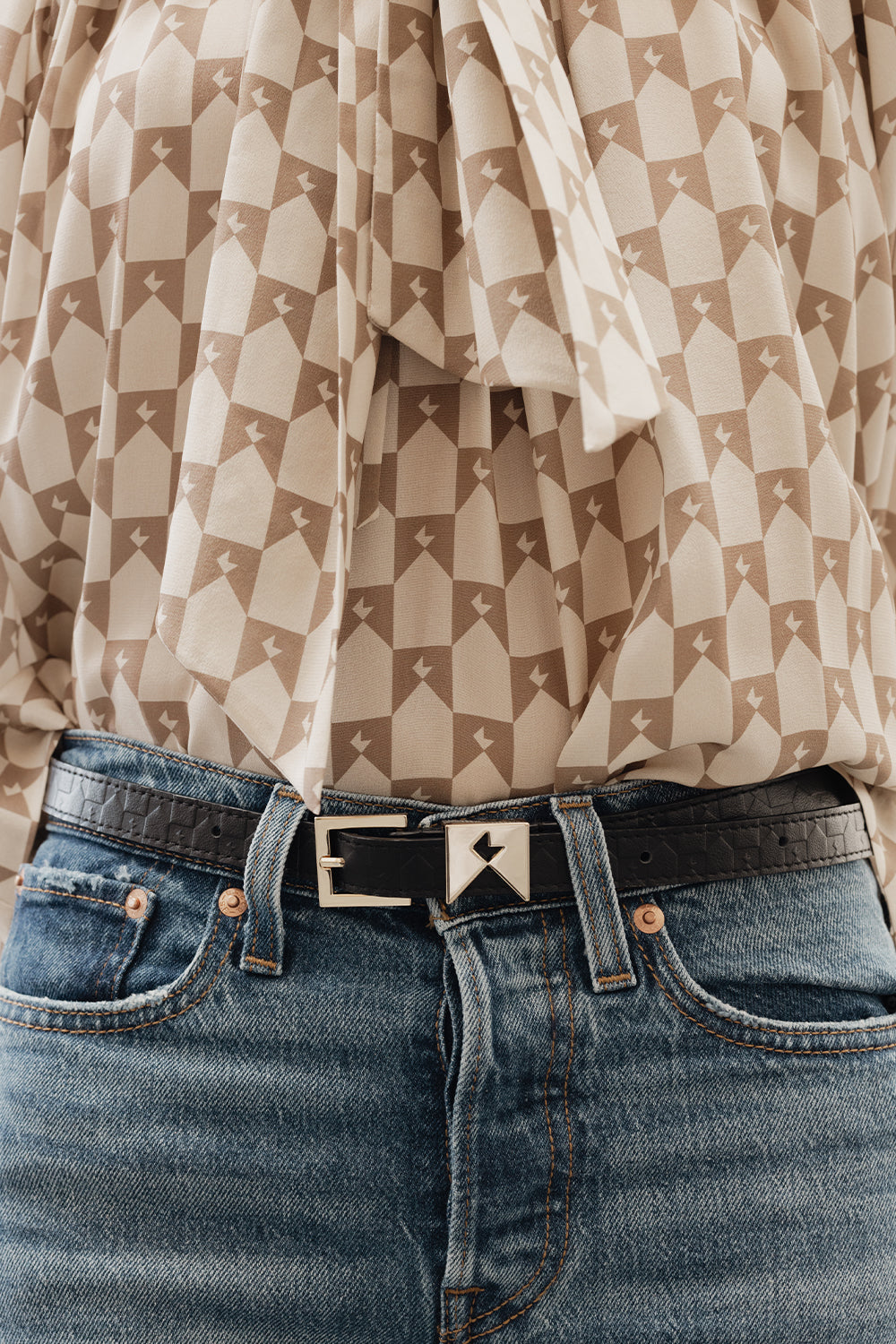 Monogram Keeper Belt