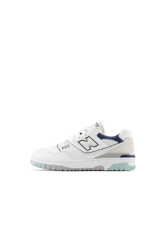 New Balance 550 White/Winter Fog/NB Navy