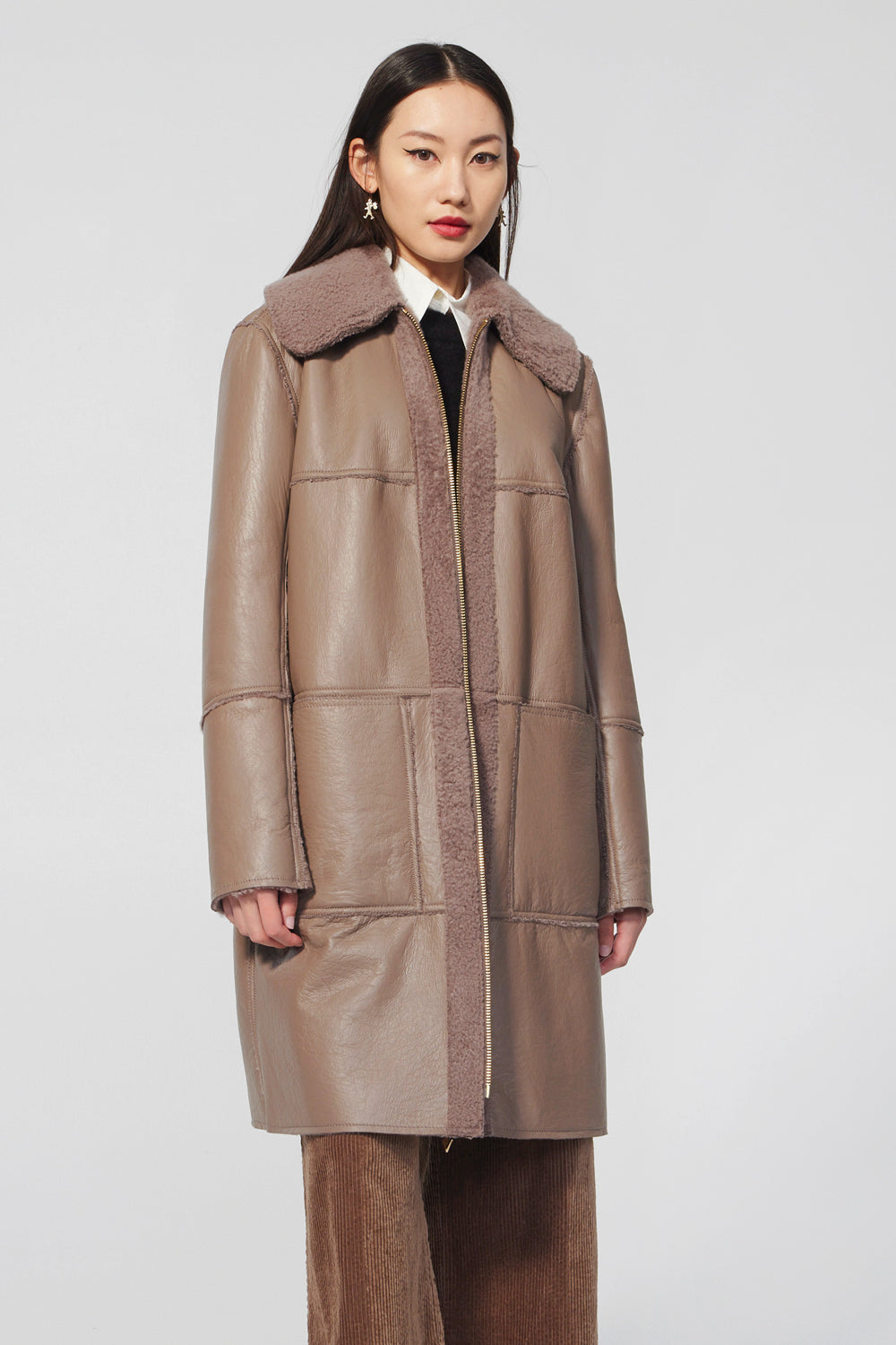 Obsidian Coat Taupe