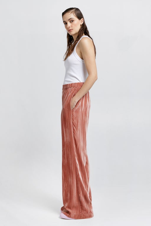 Palazzo Lounge Pants Rose