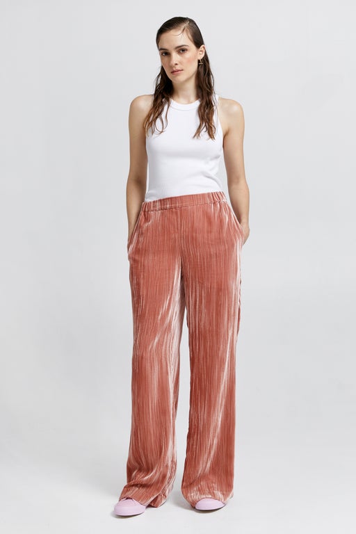 Palazzo Lounge Pants Rose