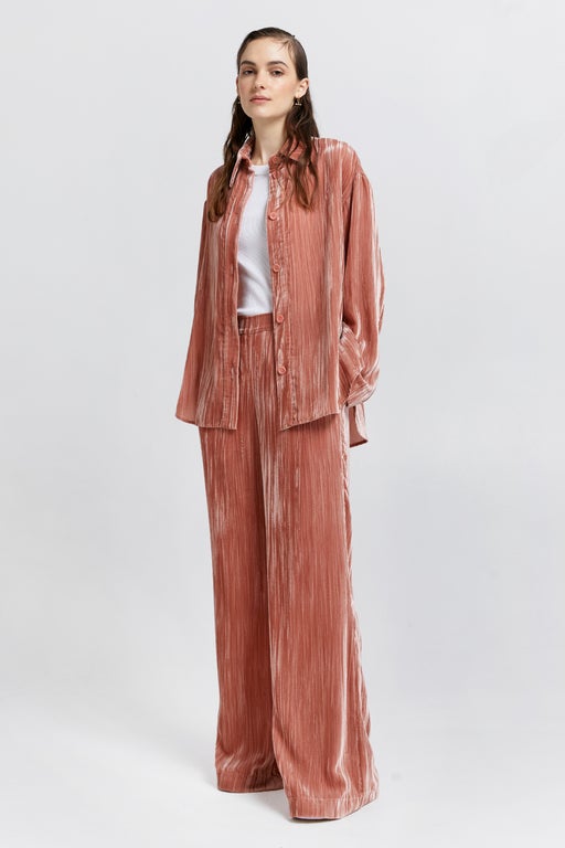 Palazzo Lounge Pants Rose