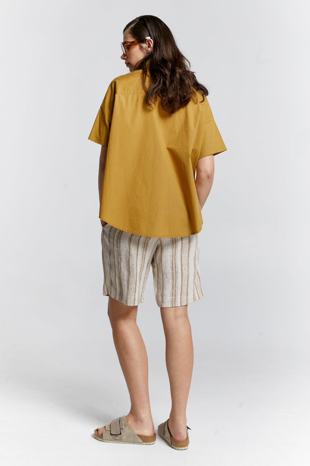 Palazzo Shorts Natural/Tan