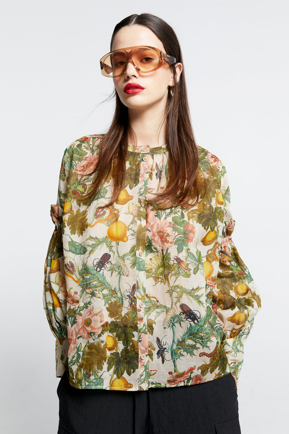Realm Shirt Macadamia Multi