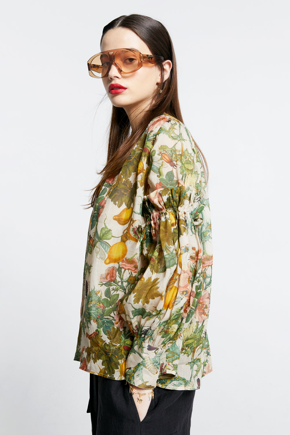 Realm Shirt Macadamia Multi