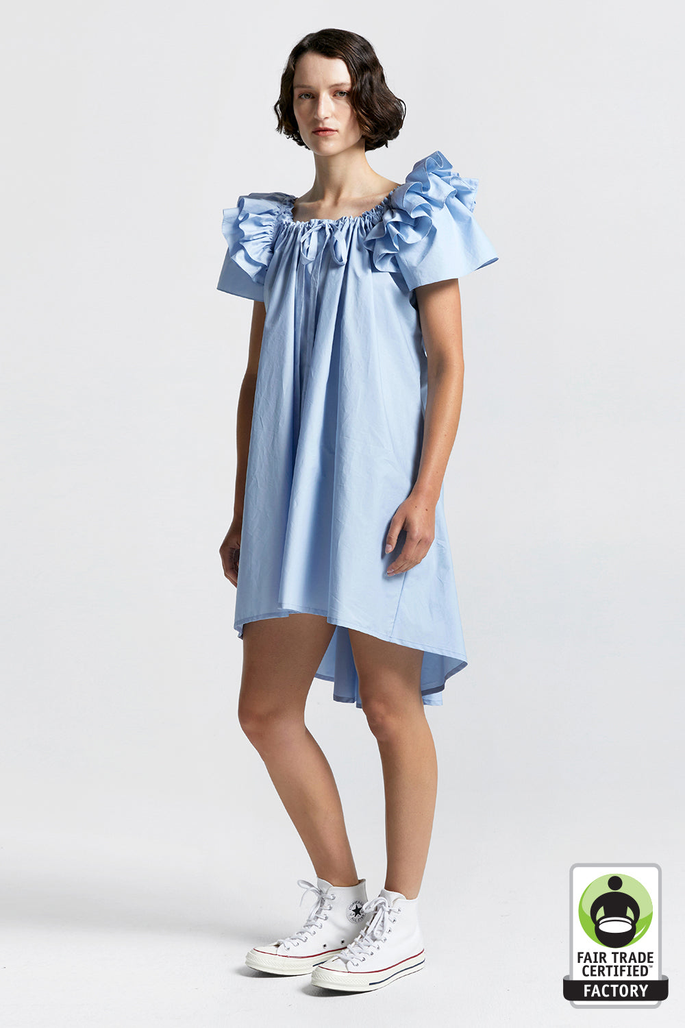 Rosette Organic Cotton Dress