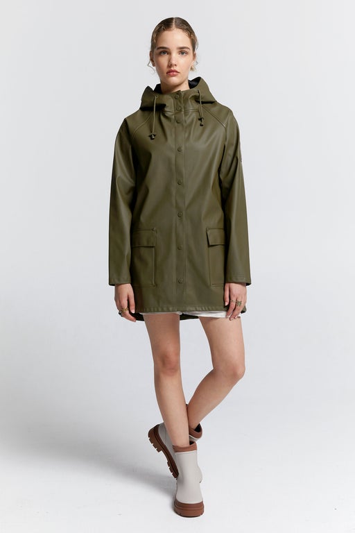 Runaway Raincoat Dark Olive
