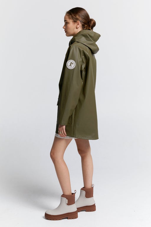 Runaway Raincoat Dark Olive