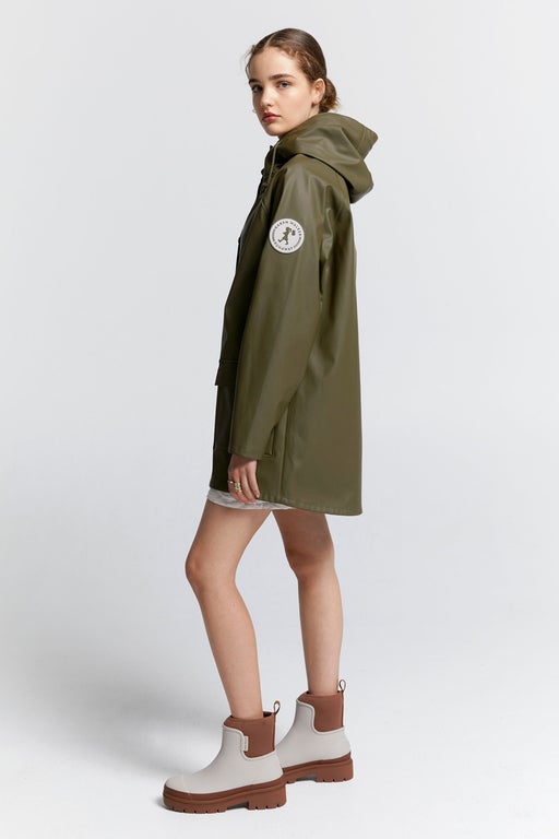 Runaway Raincoat Dark Olive