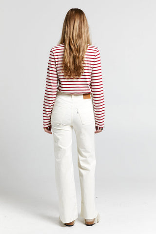 Minquiers Moderne Striped Sailor Shirt