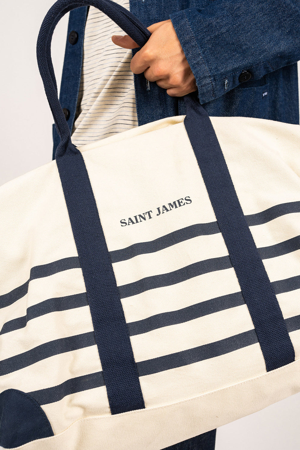 Sac Weekend Ecru/Marine