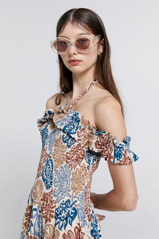 Sessile Organic Cotton Halter Dress