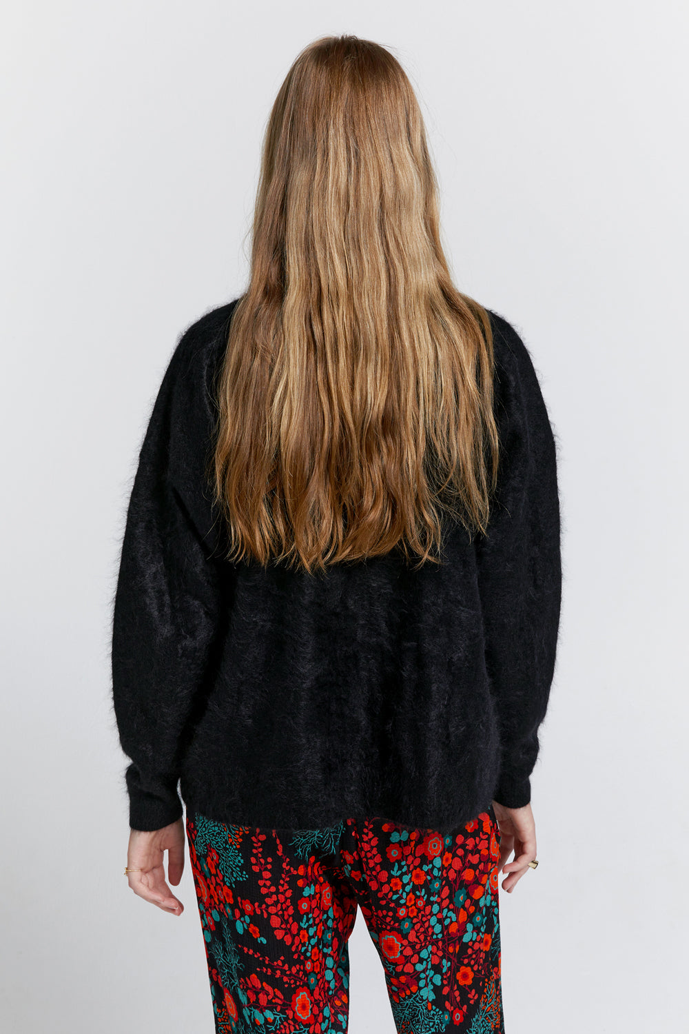 Suki Cashmere Cardigan Black